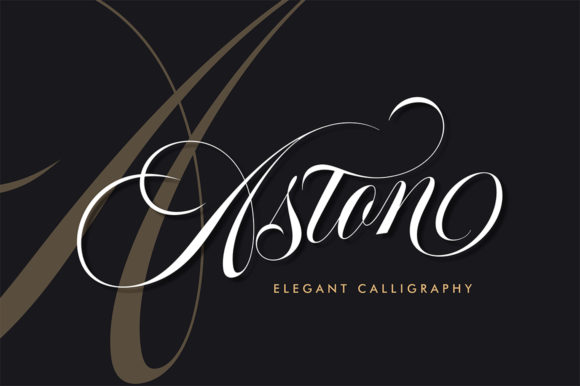 Aston: A Script Font for Editorial Elegance