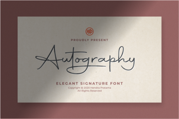 Autography: A Font That Speaks with Grace