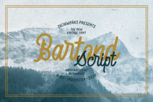 Bartond Script: A Beautiful Font for Digital Design