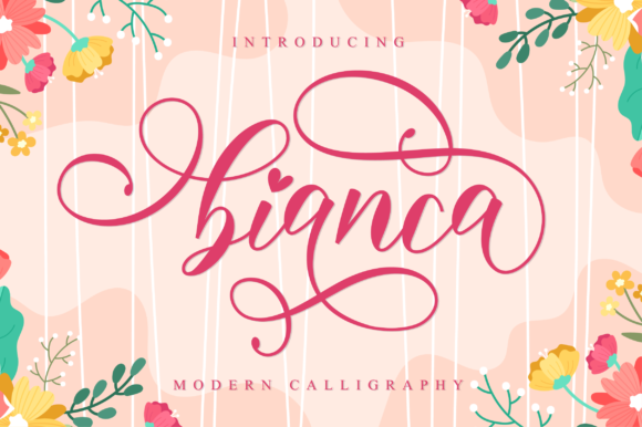 Bianca Script: A Timeless Script Font for Digital Design