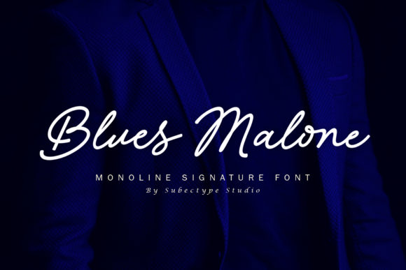 Blues Malone: A Font That Adds Elegance to Every Design