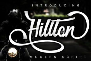 Boost Your Brand with Hillton Modern Script