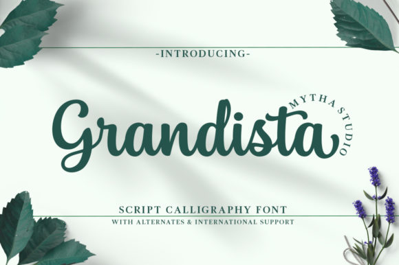 Grandista: A Script Font That Elevates Digital Branding