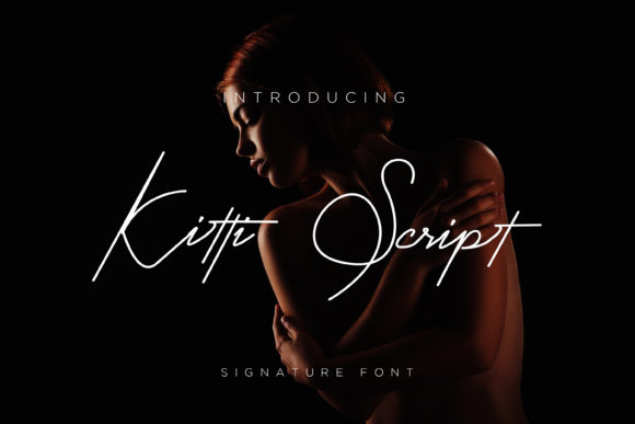 Kitti Script: A Beautiful Font for Crafters and Product Creators
