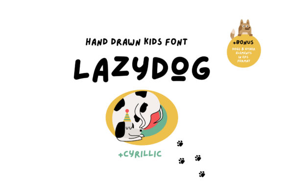 Lazydog: A Handwritten Font for Creative Web Design