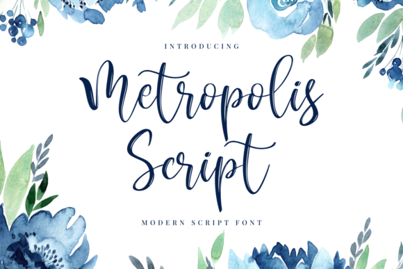 Metropolis Script: A Font That Adds Personality to Branding