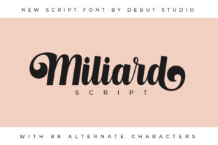 Milliard Script: The Perfect Font for Branding and Design