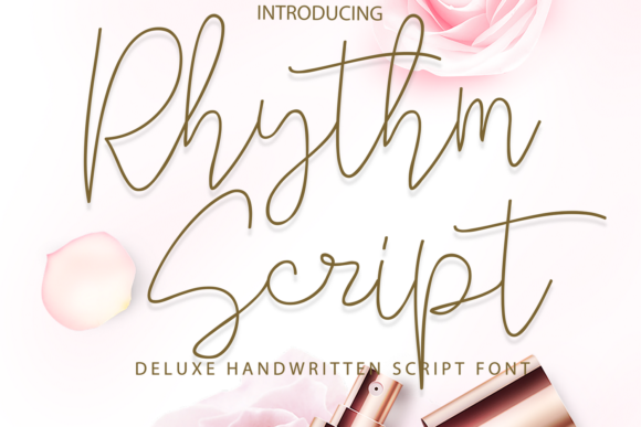 Rhythm Script: A Timeless Handwritten Font for Editorial Design