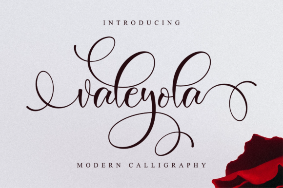 Valeyola Script: A Modern Script Font for Digital Design