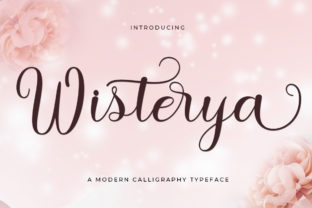 Wisterya Script: A Modern Script Font for Web Design